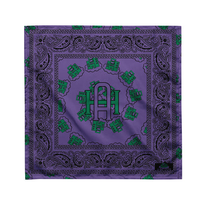 Building Dreams purple paisley bandana