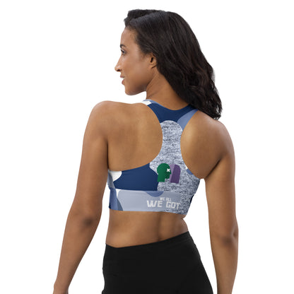 We All We Got Longline sports bra