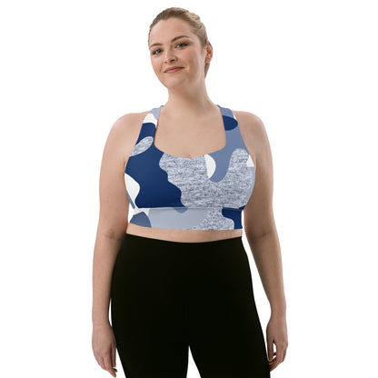 We All We Got Longline sports bra