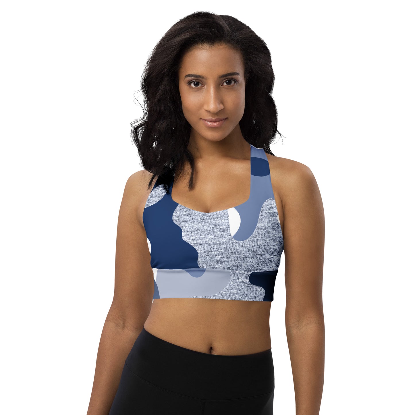 We All We Got Longline sports bra