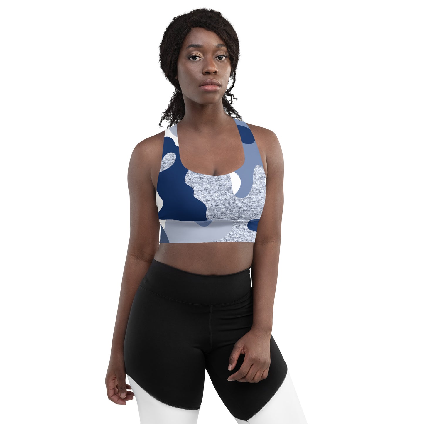 We All We Got Longline sports bra