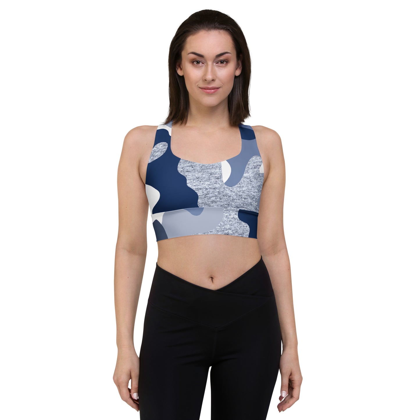 We All We Got Longline sports bra