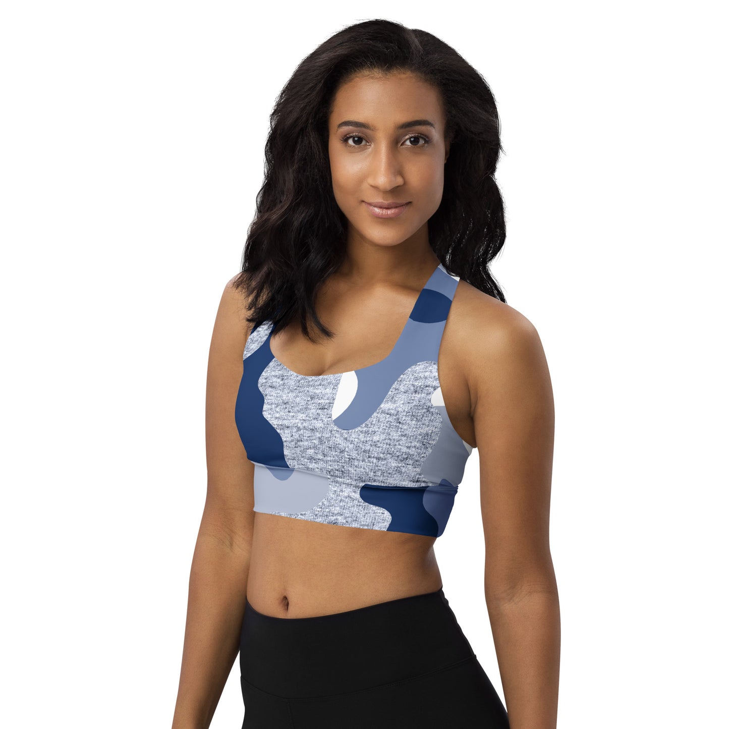 We All We Got Longline sports bra