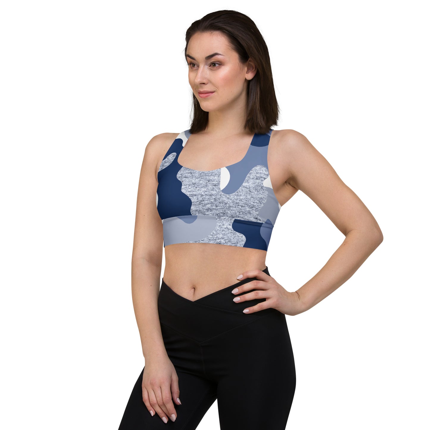 We All We Got Longline sports bra