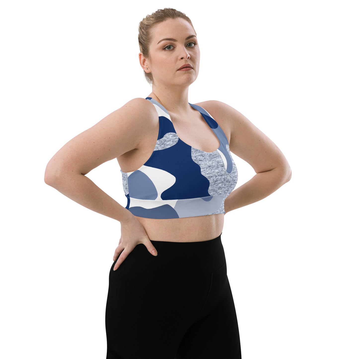 We All We Got Longline sports bra