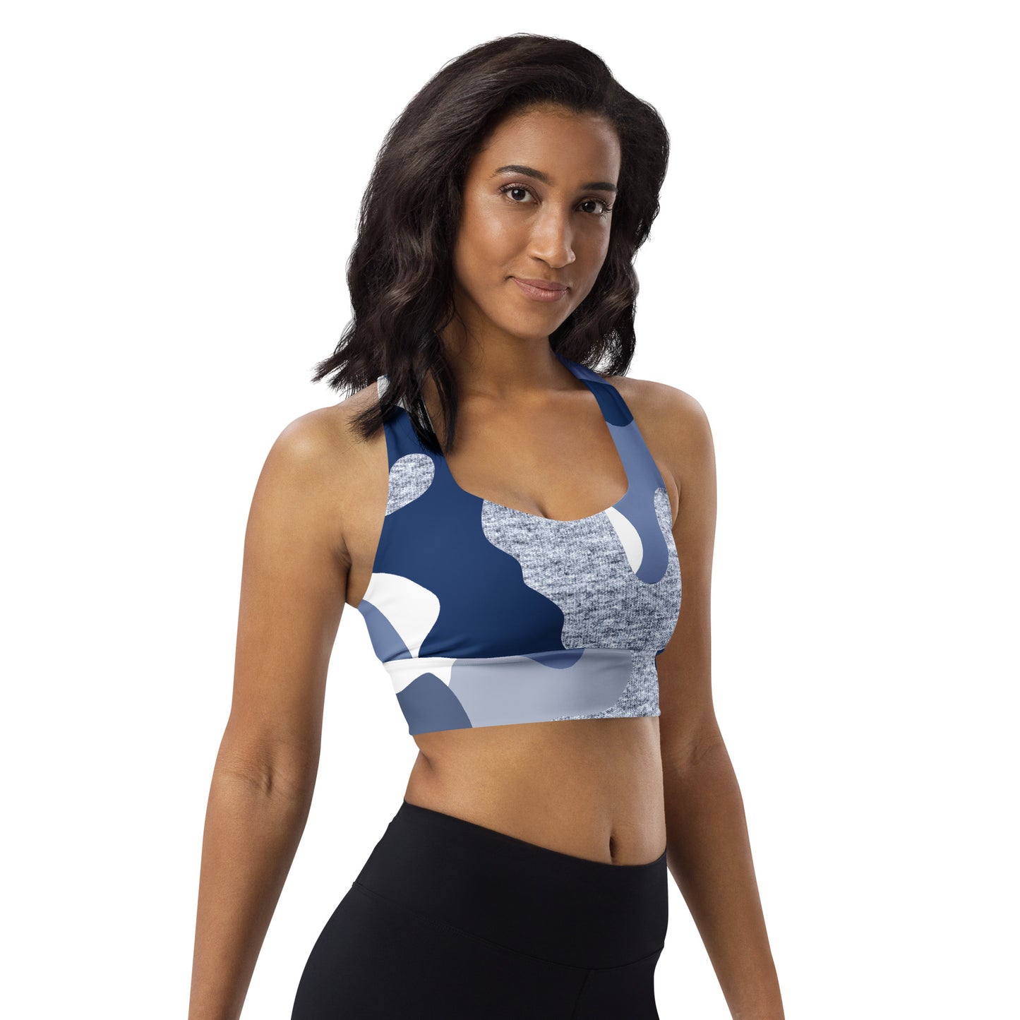 We All We Got Longline sports bra