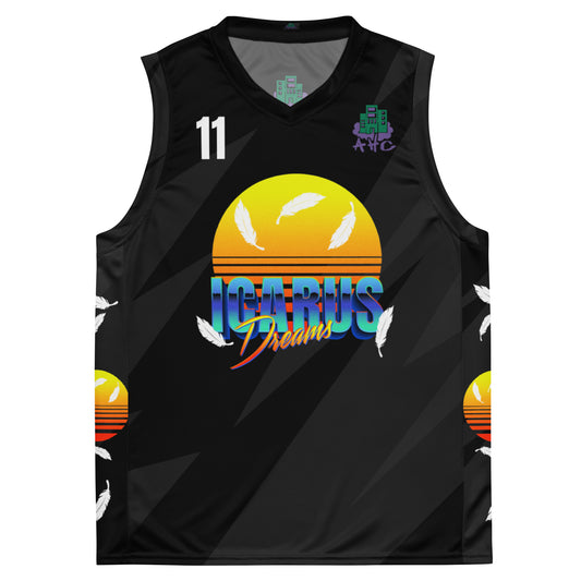 Icarus Dreams basketball jersey