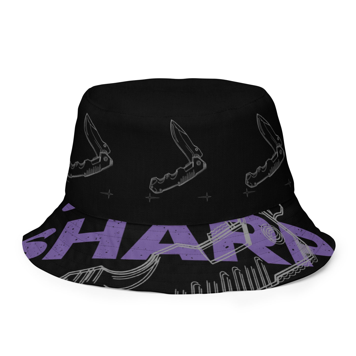 Stay Sharp Reversible bucket hat