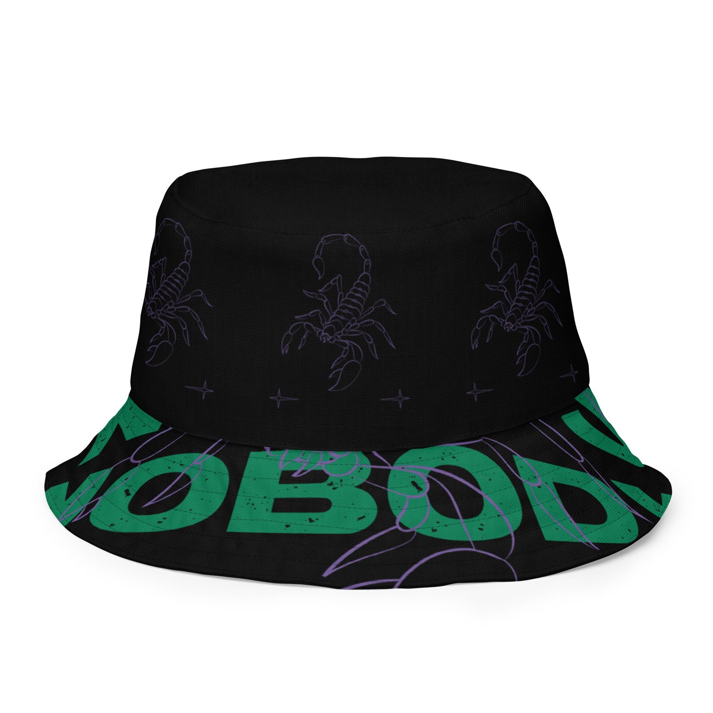 Nobody Needs Nobody Reversible bucket hat