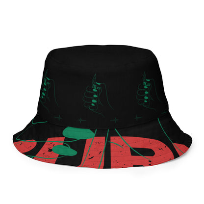 Let It Burn Reversible bucket hat