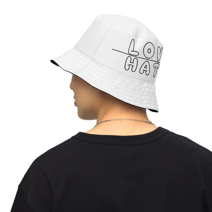 Thin Line Reversible Bucket Hat