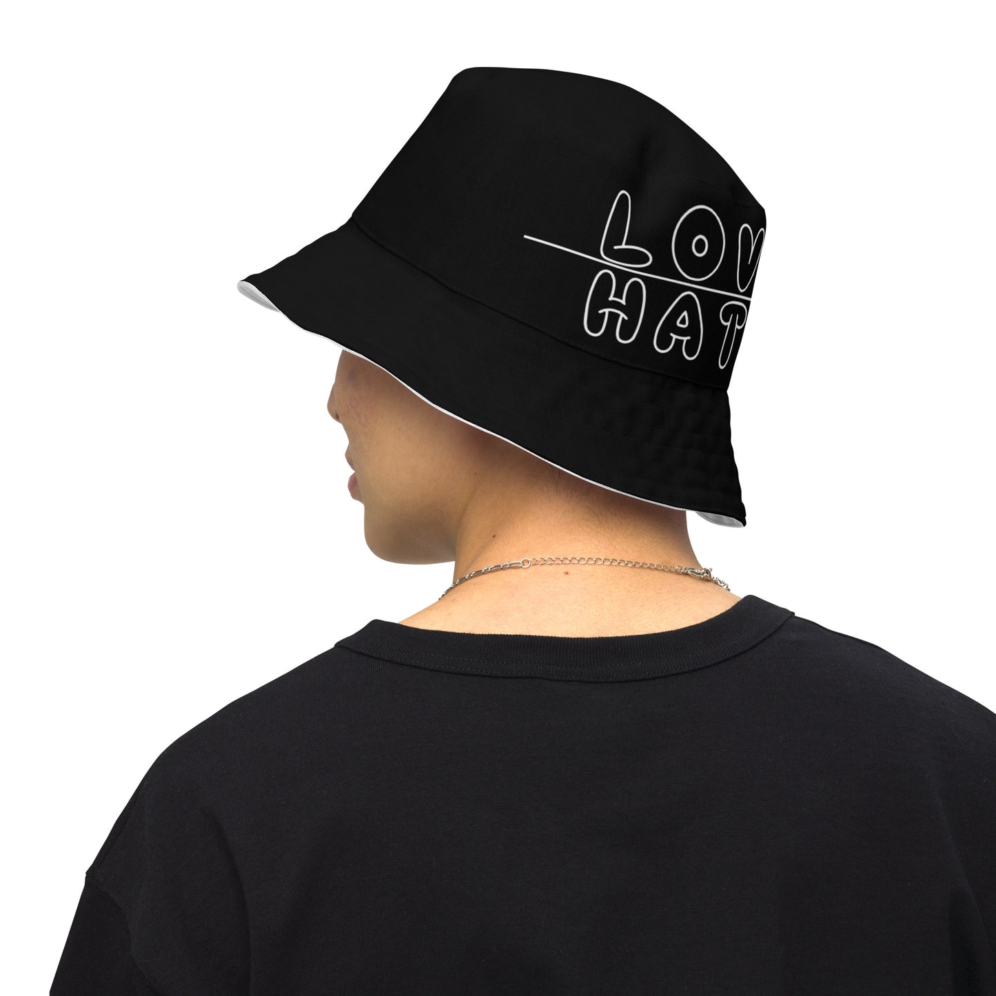 Thin Line Reversible Bucket Hat