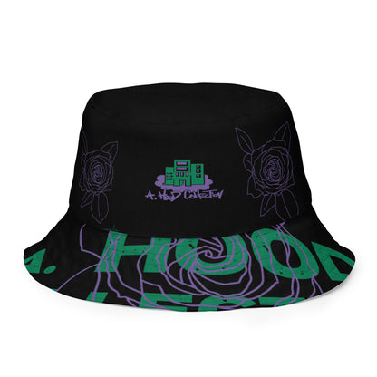 Linear Thoughts Reversible bucket hat