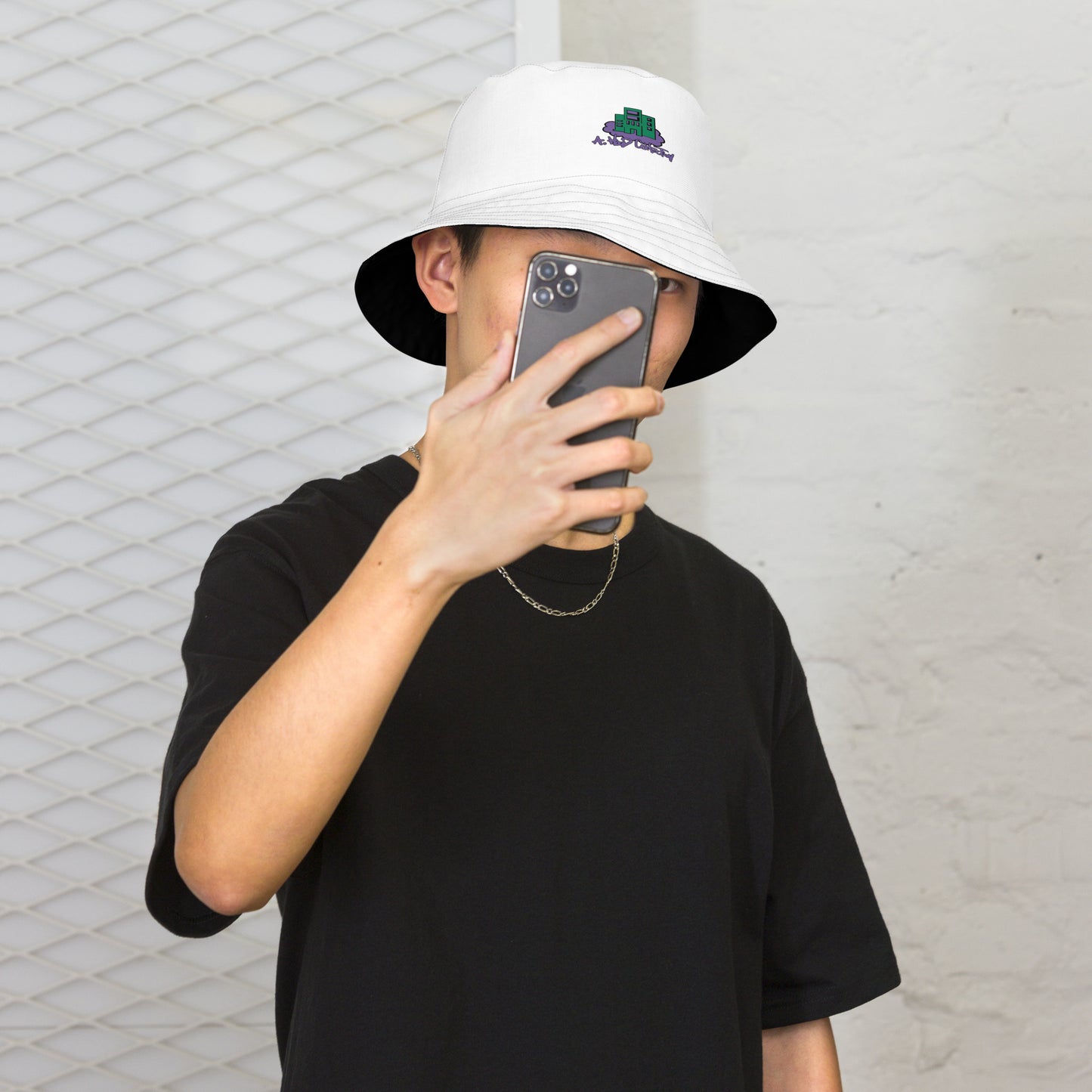 Thin Line Reversible Bucket Hat