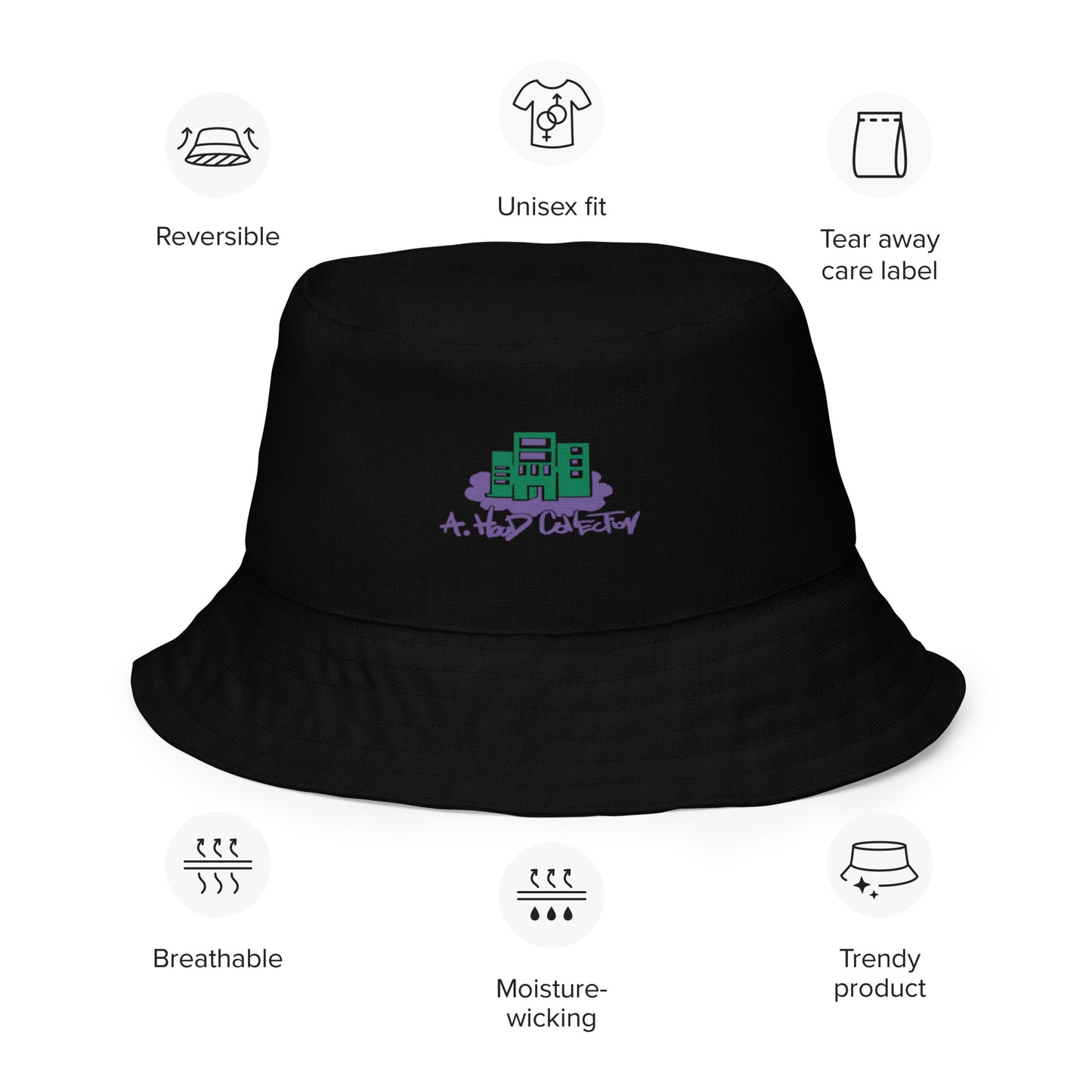 Buning Bridges Reversible bucket hat