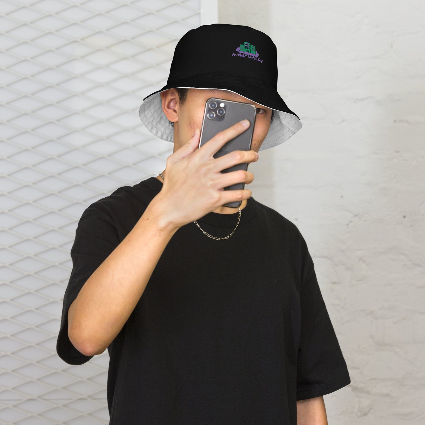 Thin Line Reversible Bucket Hat