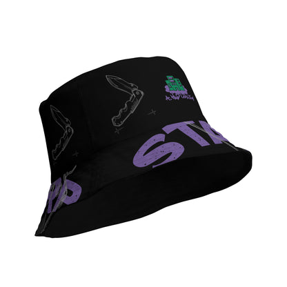 Stay Sharp Reversible bucket hat