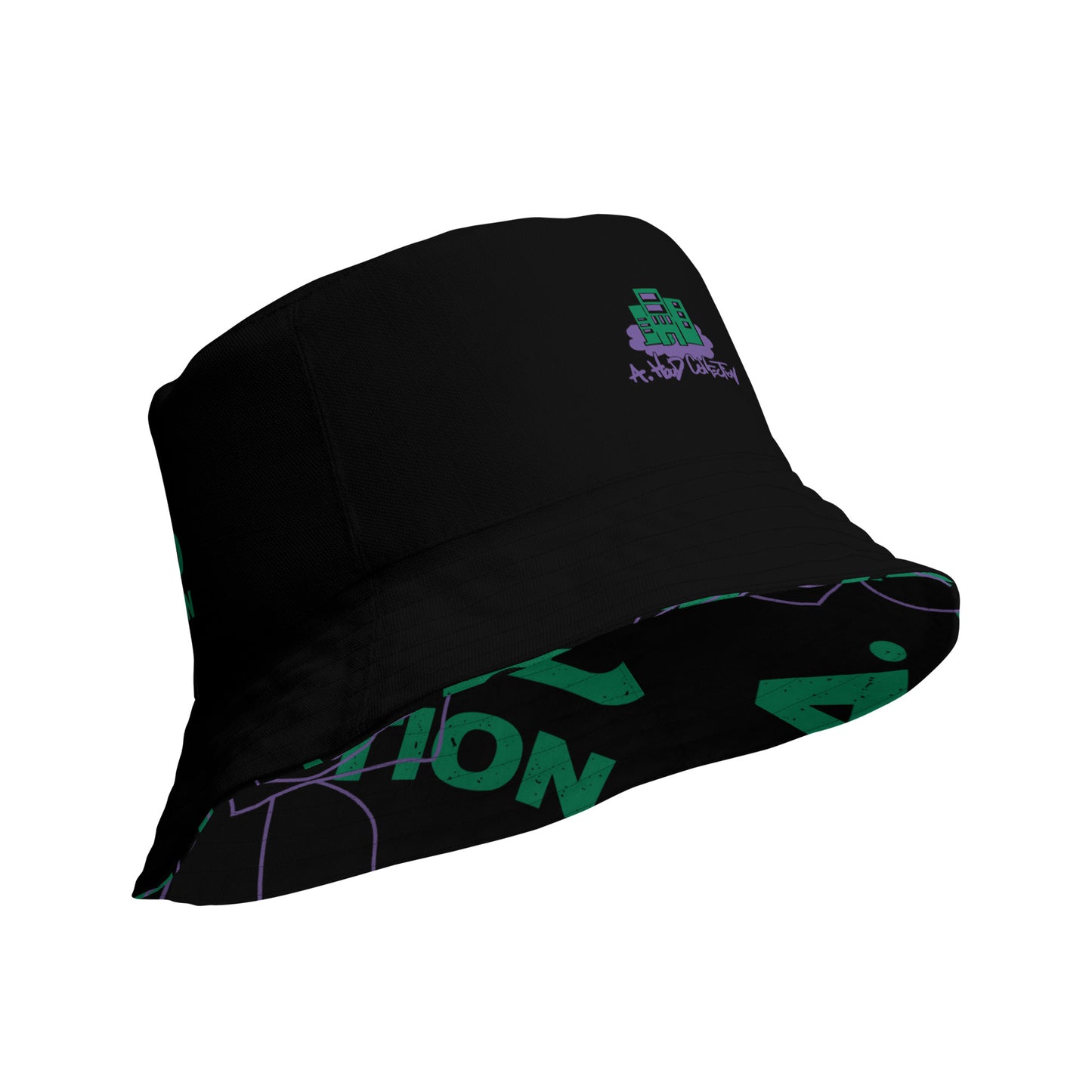 Linear Thoughts Reversible bucket hat