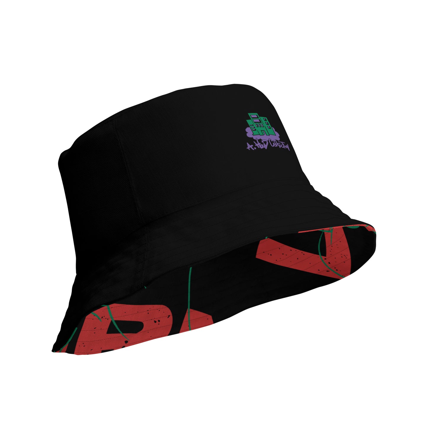 Let It Burn Reversible bucket hat