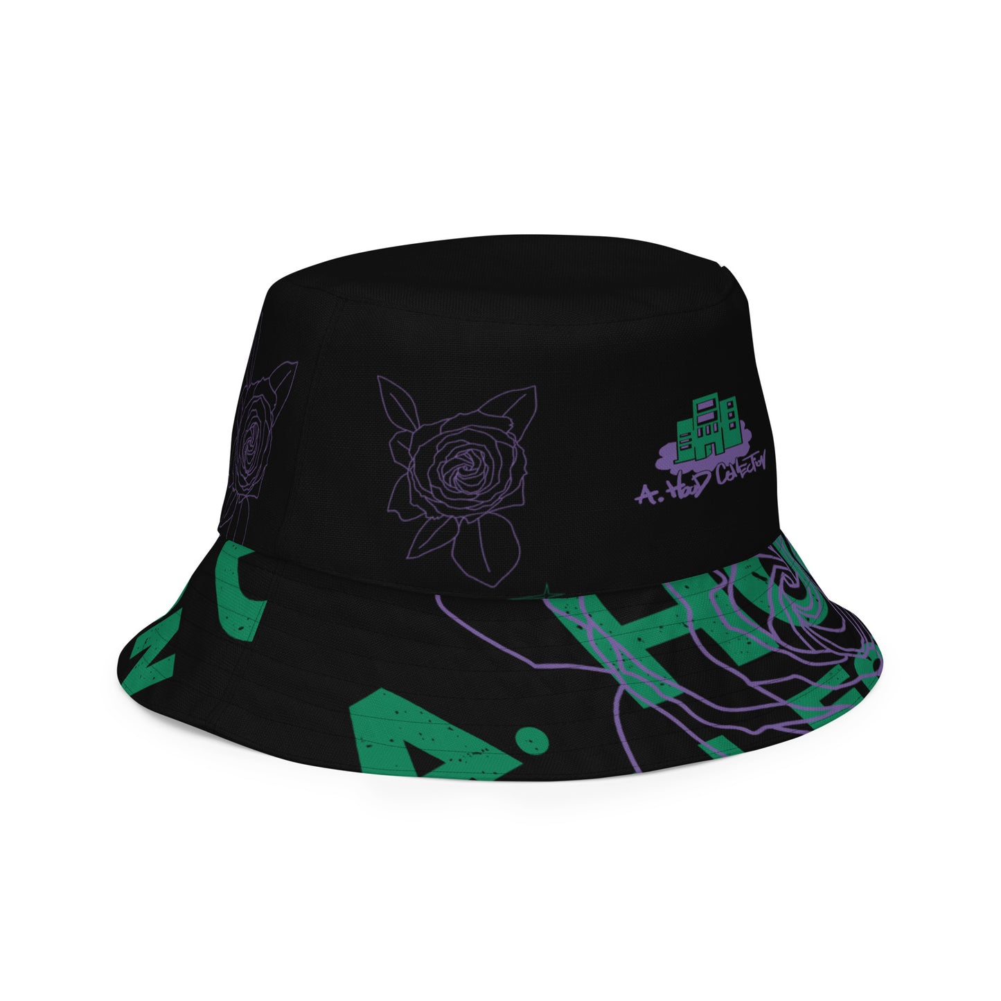 Linear Thoughts Reversible bucket hat