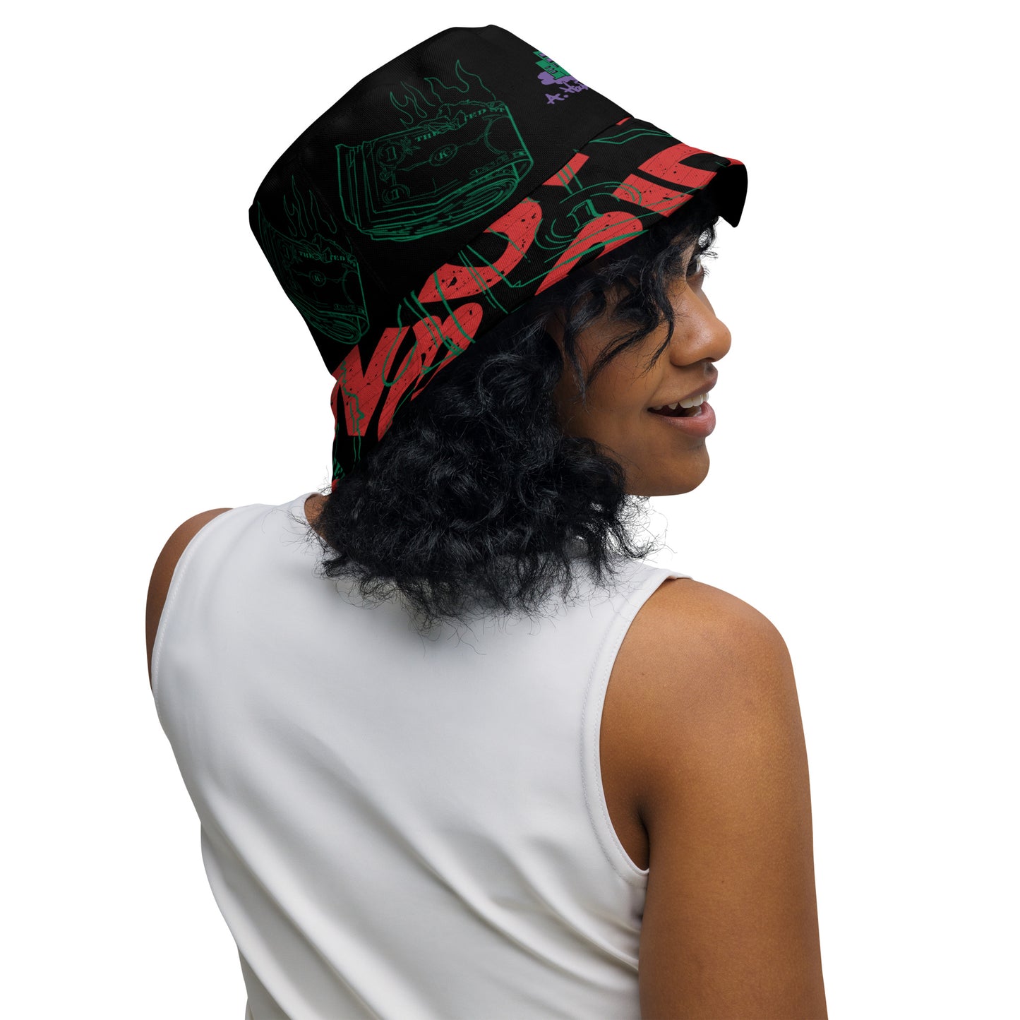 Buning Bridges Reversible bucket hat