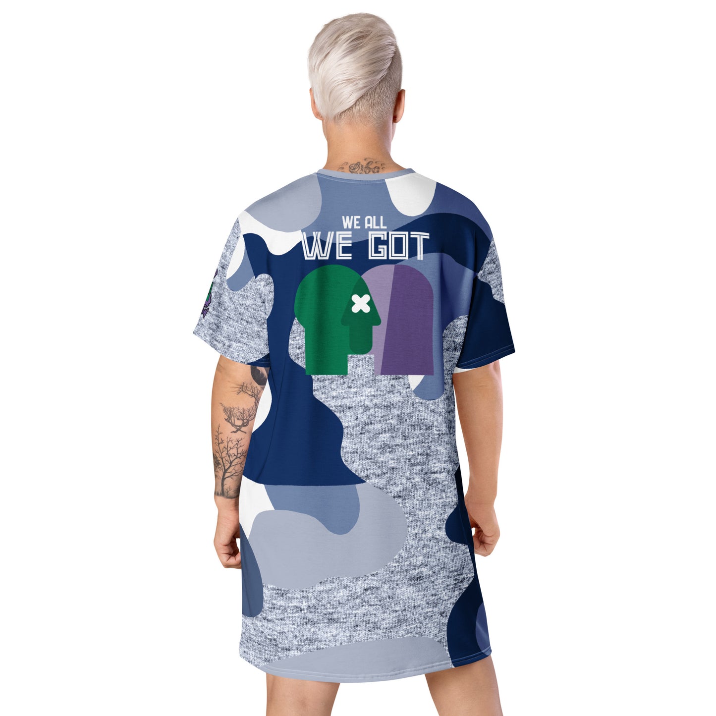 We All We Got T-shirt dress