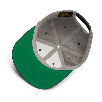 Initial snapback cap