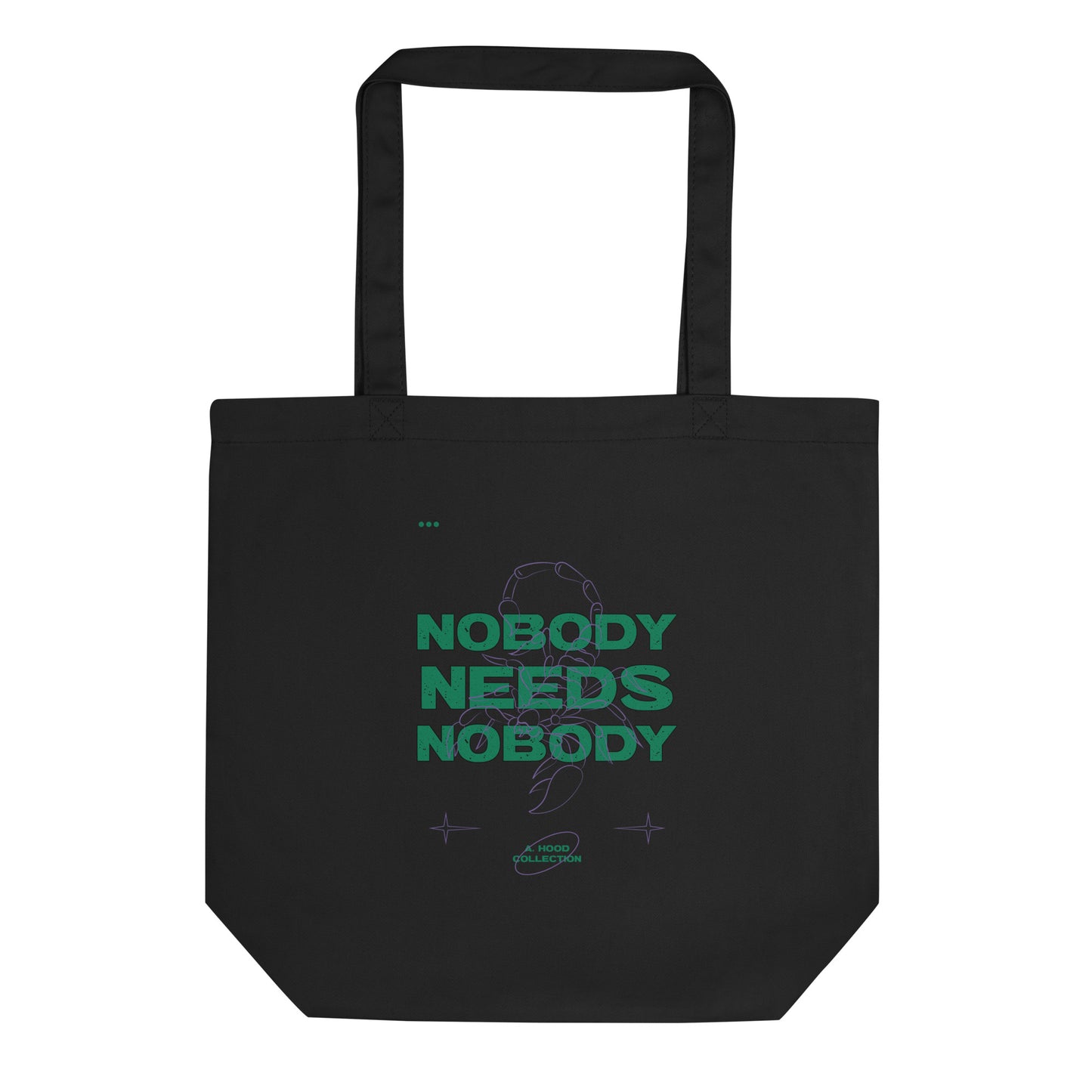 Nobody Needs Nobody Eco Tote Bag