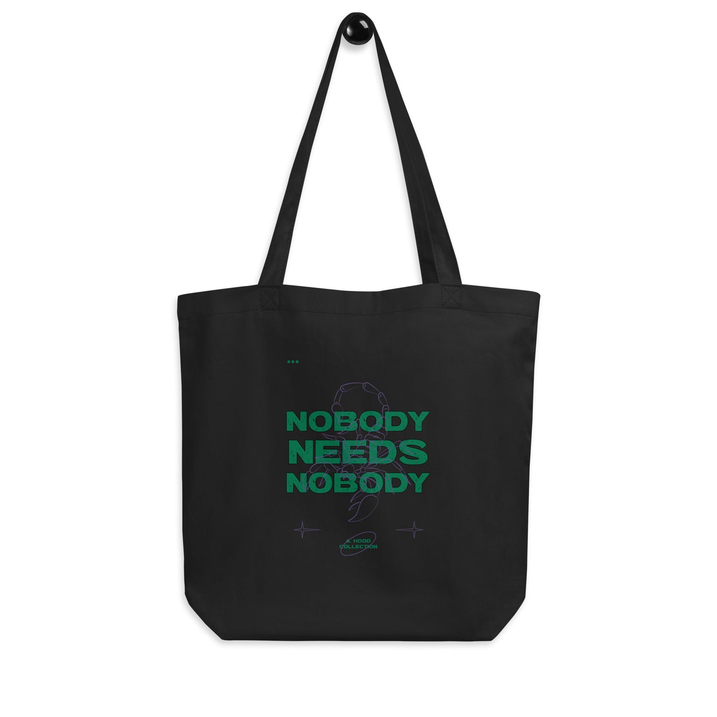 Nobody Needs Nobody Eco Tote Bag