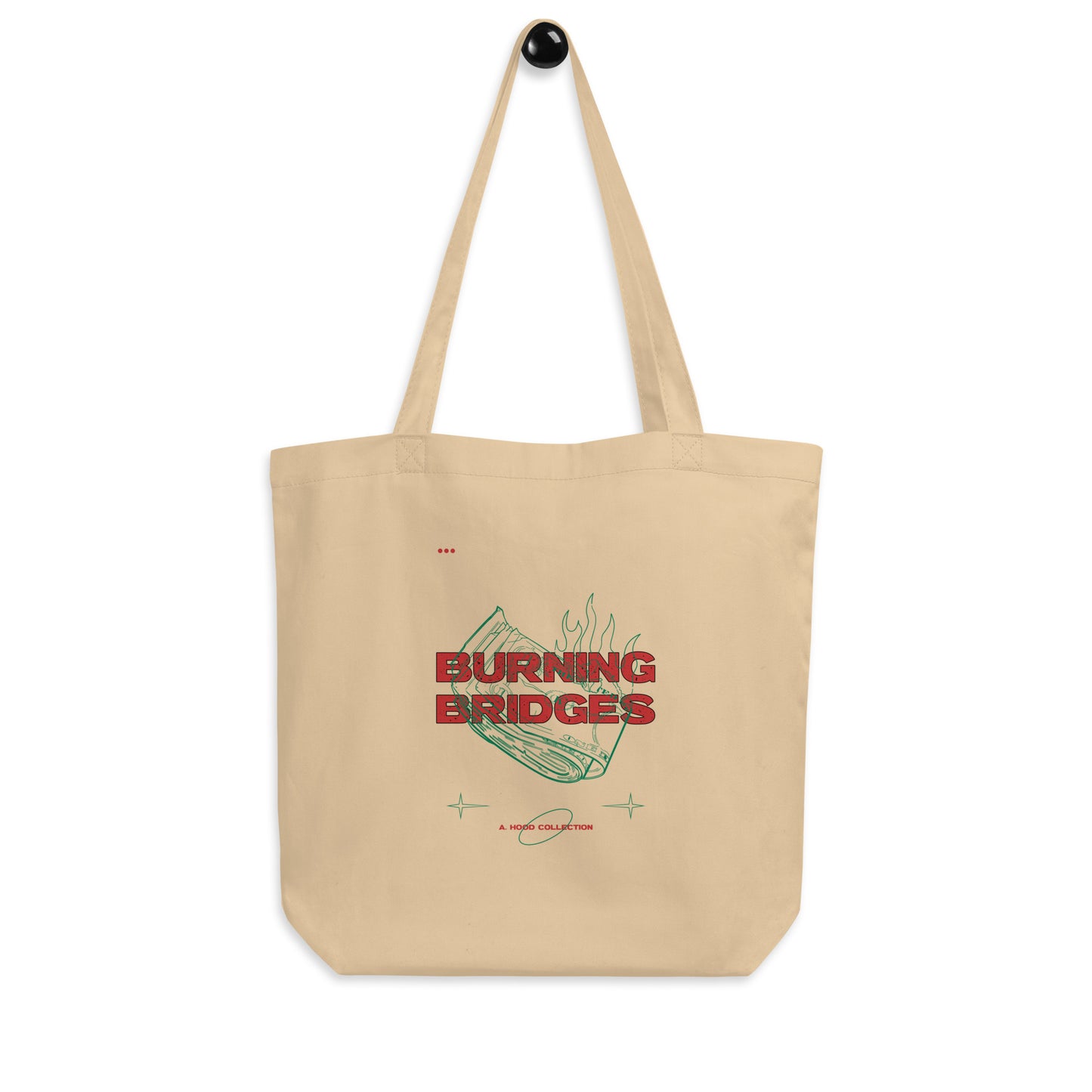 Burning Bridges Eco Tote Bag