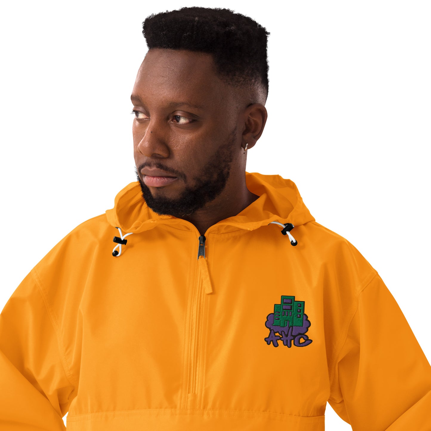 A. Hood Collection x Champion Packable Jacket