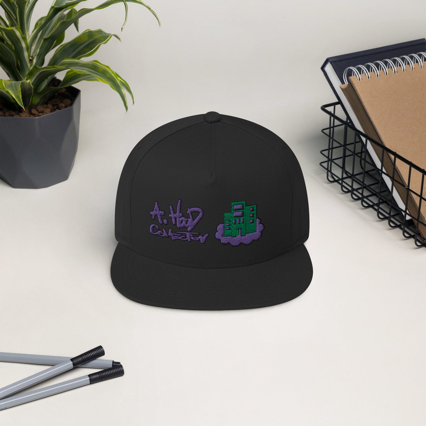 A. Hood Logo Snapback