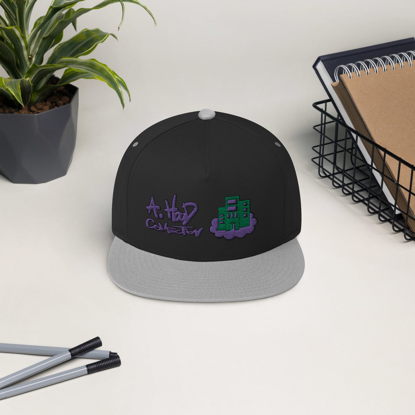 A. Hood Logo Snapback