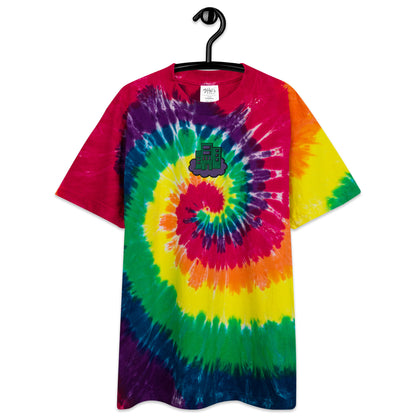 Building Dreams Oversized tie-dye t-shirt