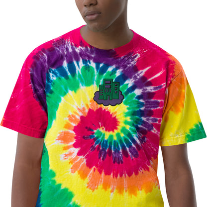 Building Dreams Oversized tie-dye t-shirt