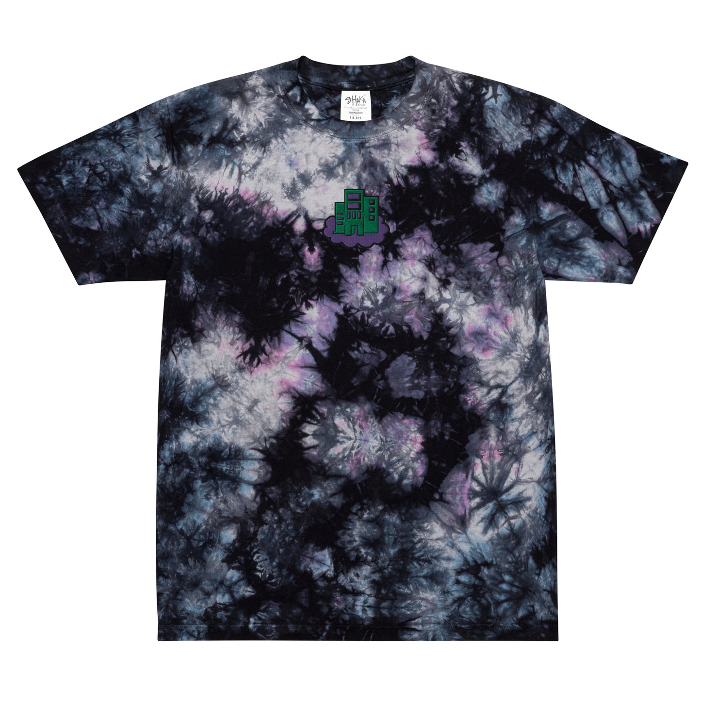 Building Dreams Oversized tie-dye t-shirt