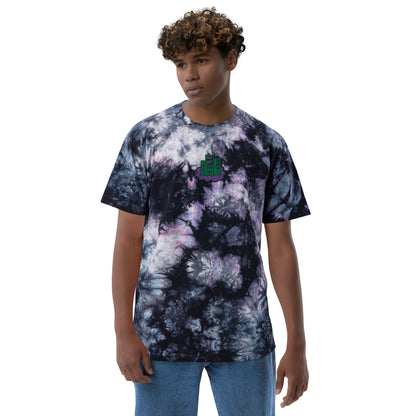 Building Dreams Oversized tie-dye t-shirt