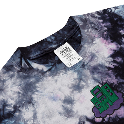 Building Dreams Oversized tie-dye t-shirt