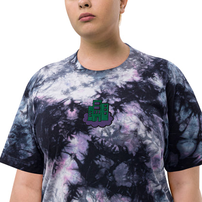 Building Dreams Oversized tie-dye t-shirt