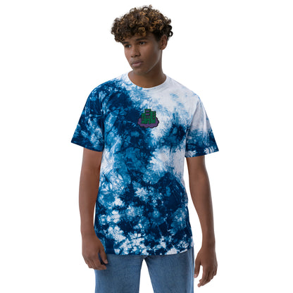 Building Dreams Oversized tie-dye t-shirt