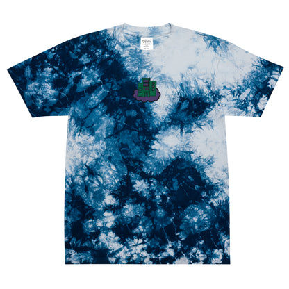 Building Dreams Oversized tie-dye t-shirt