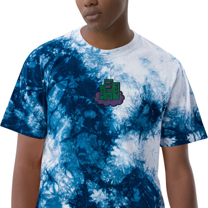 Building Dreams Oversized tie-dye t-shirt