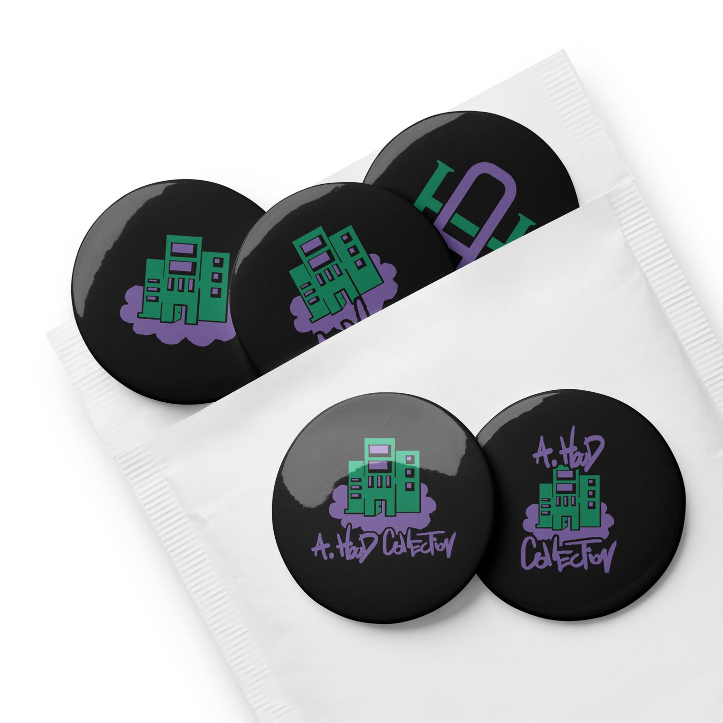 Building Dreams pin buttons