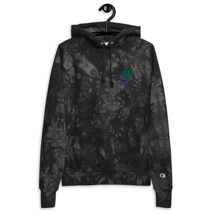 A. Hood Collection x Champion tie-dye Hoodie