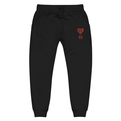 M.A.D Heart fleece sweatpants