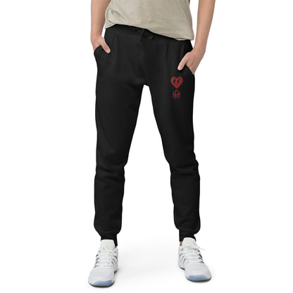 M.A.D Heart fleece sweatpants