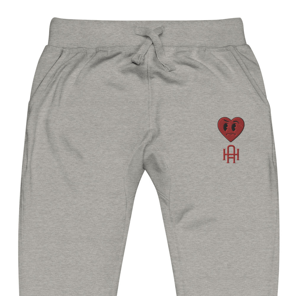 M.A.D Heart fleece sweatpants