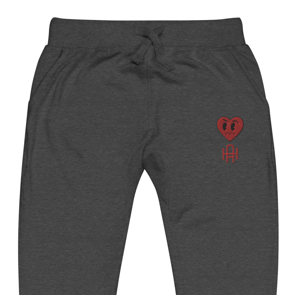 M.A.D Heart fleece sweatpants