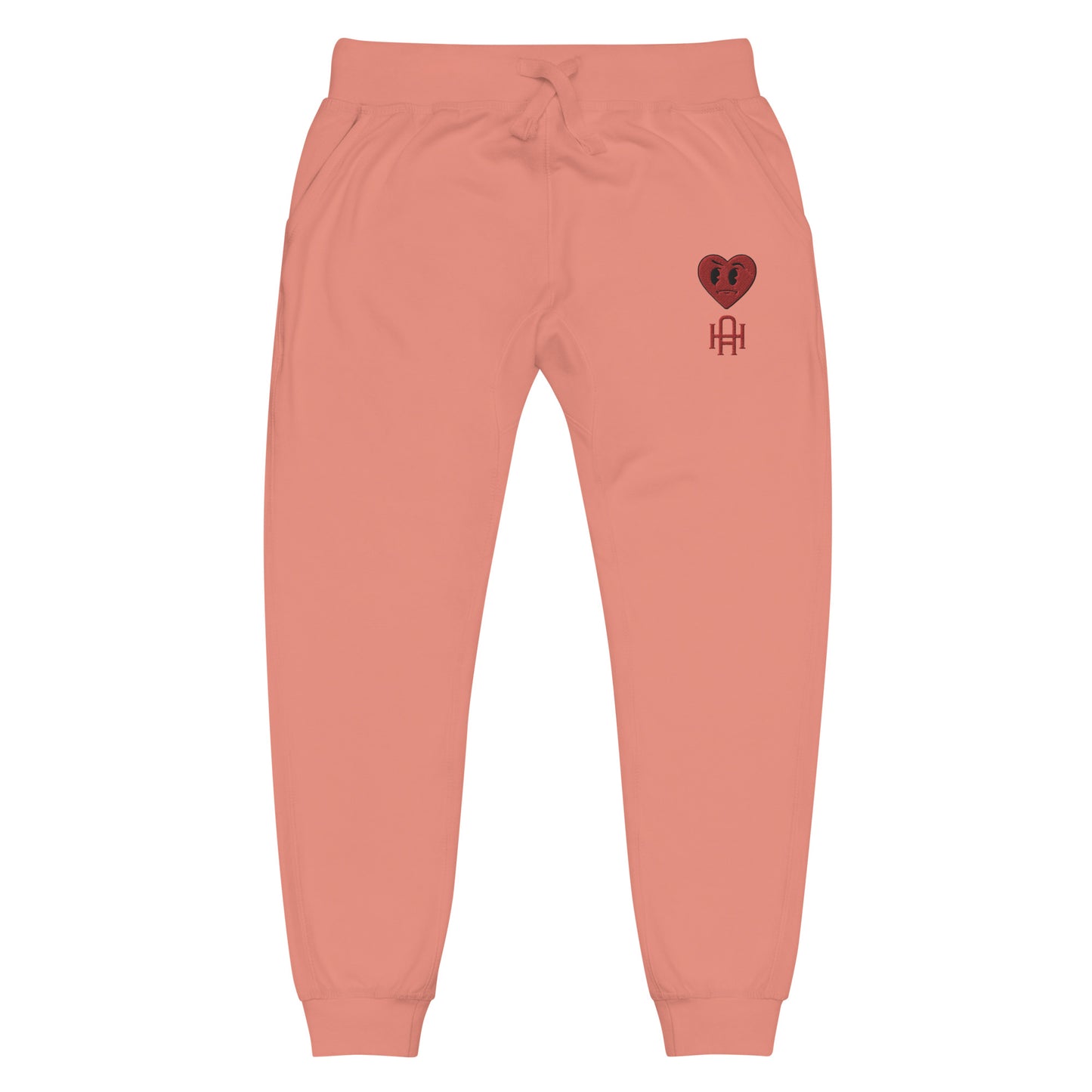 M.A.D Heart fleece sweatpants