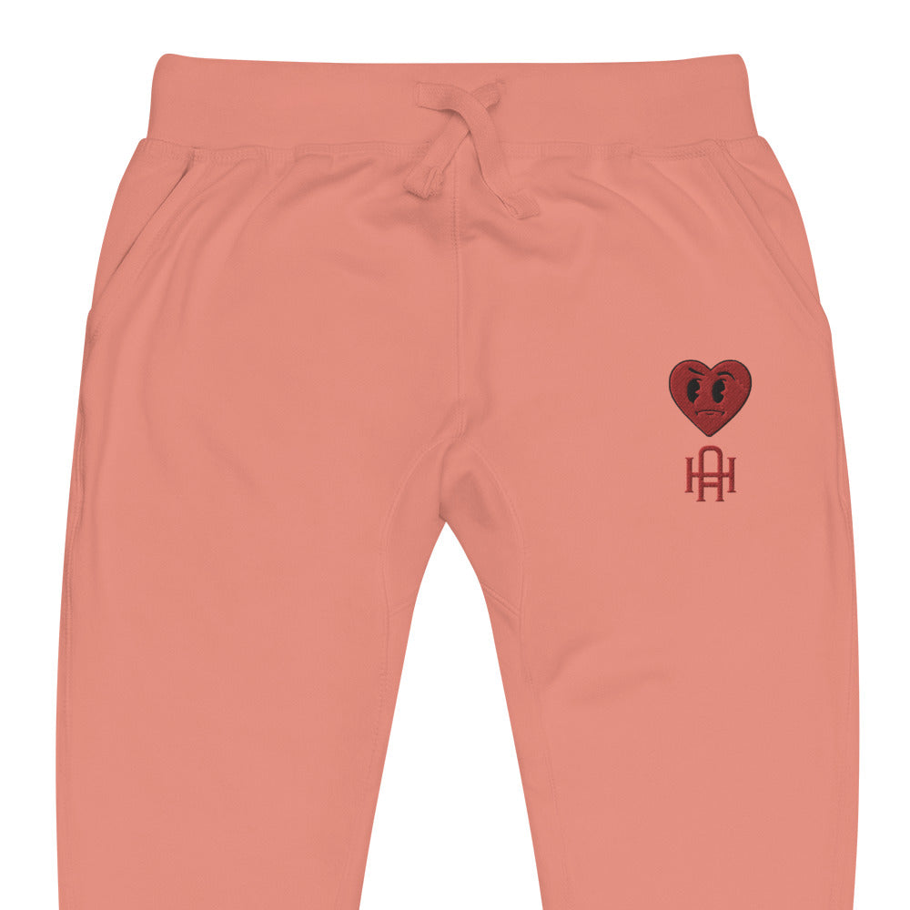 M.A.D Heart fleece sweatpants